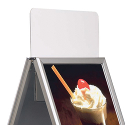 Topschild für DIN A1 Kundenstopper 