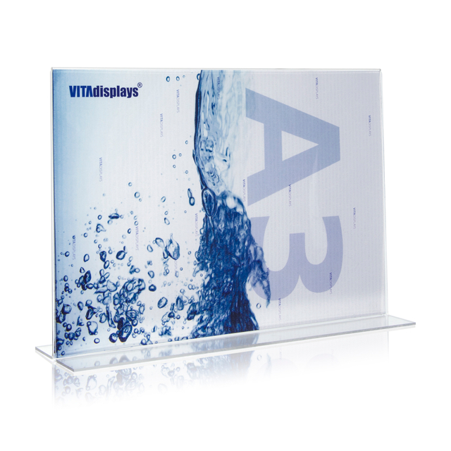 Werbeaufsteller T-Ständer A3 | Querformat