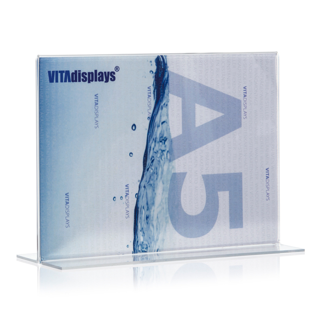 Werbeaufsteller T-Ständer A5 | Querformat