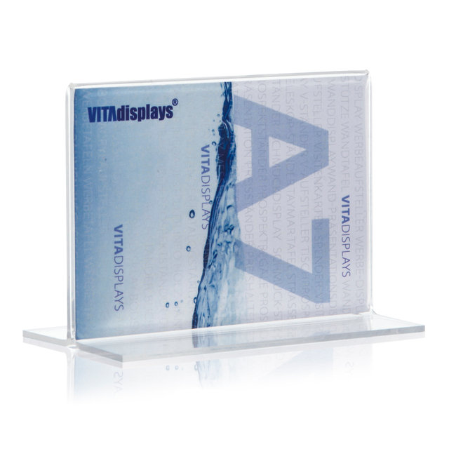 Werbeaufsteller T-Ständer A7 | Querformat